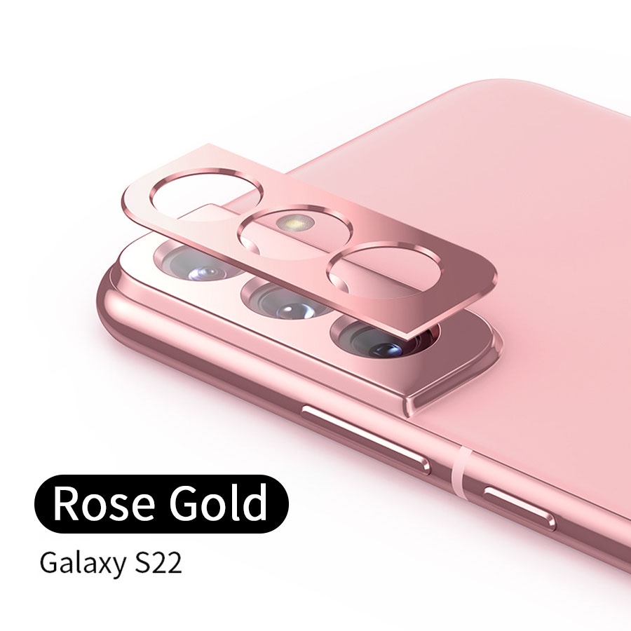 Vòng Kim Loại Bảo Vệ Ống Kính Máy Ảnh Cho Samsung S22 Ultra S22 Plus