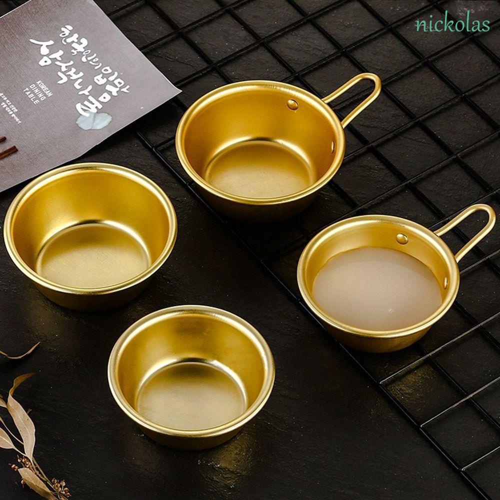 Bát nấu mì ramen hình tròn có tay cầm phong cách Hàn Quốc