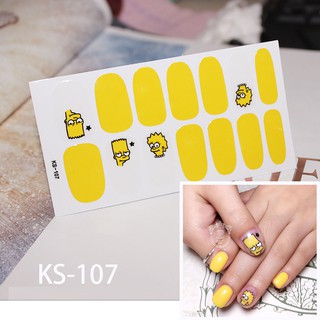 Miếng dán móng tay - Nail Wraps (14 miếng dán khô)