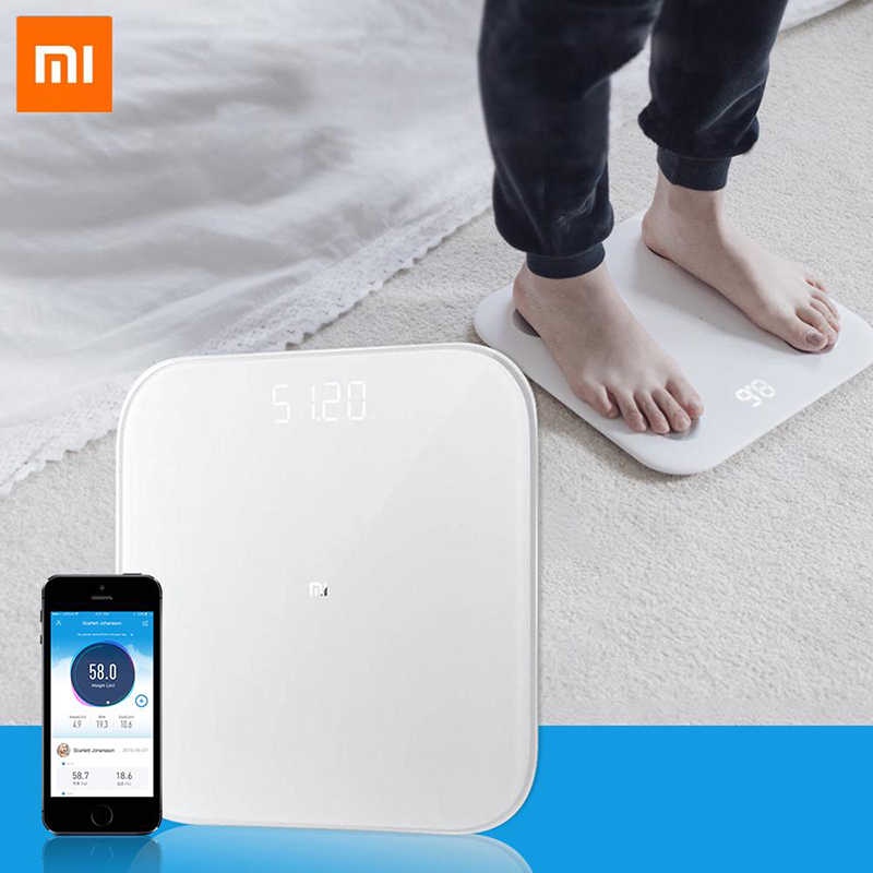 Cân Sức Khỏe Điện Tử Thông Minh XIAOMI Body Fat Scale tester 2 &amp; Scale2 thông minh XIAOMI Mi body fat 4.9