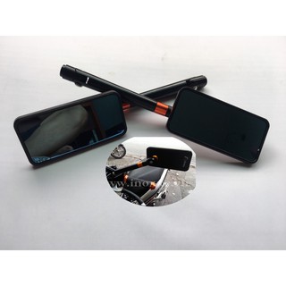 Gương  Iphone CNC  cực chất lắp mọi loại xe máy