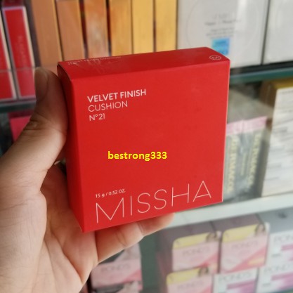 Phấn nước Missha Velvet Finish Cushion SPF50+ PA+++ 15g