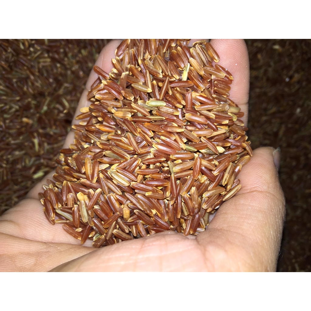 Combo sỉ 10kg bột gạo lứt huyết rồng sống không chia lẻ - làm bánh ăn kiêng