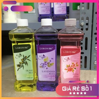 Dầu massage body toàn thân làm ấm cơ thể olive gừng hoa hồng hoa cúc lavender oliu thơm dịu nhẹ trơn tay