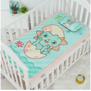 Chiếu Điều Hòa 3D Lụa Mềm Mại Cho Bé – Nằm Ngủ Không Nóng Lưng – Thoáng Khí