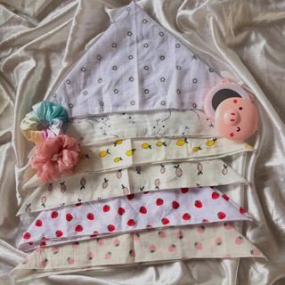Khăn bandana đội đầu buộc tóc buộc túi đa công dụng nhiều màu sắc hot trend