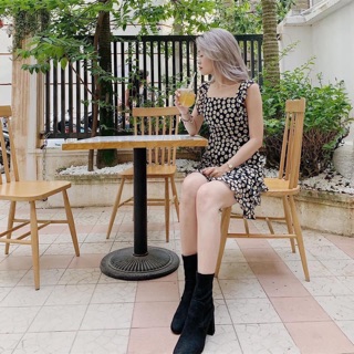 Đầm hoa cúc cánh tiên cột nơ lưng🌼🌼🌼