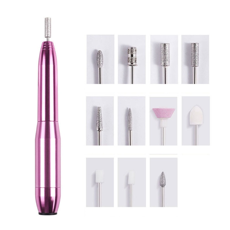 Dụng Cụ Chăm Sóc Móng Tay Màu Vàng Hồng / Bạc