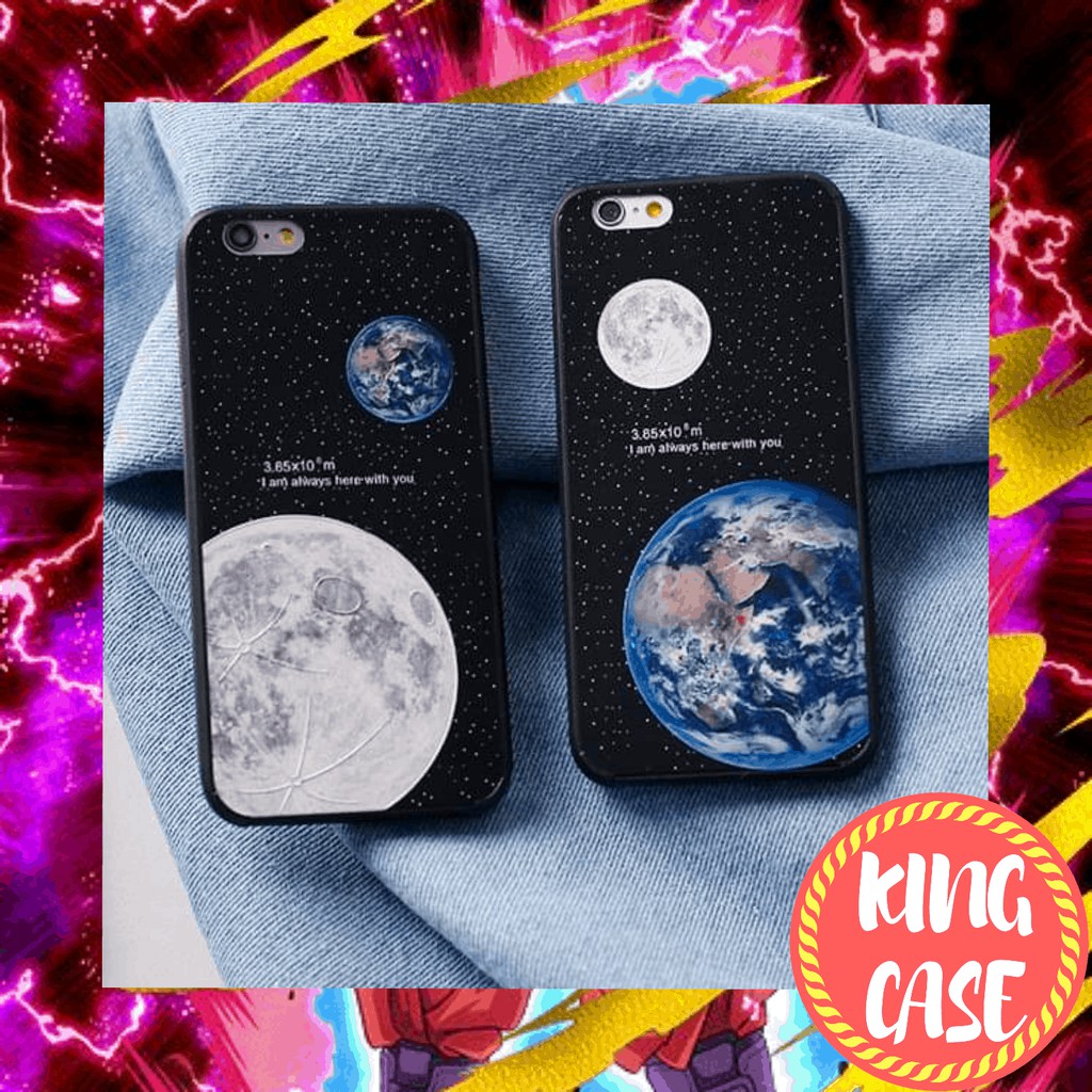 ⚡ ỐP IPHONE ⚡ TRÁI ĐẤT MẶT TRĂNG ⚡