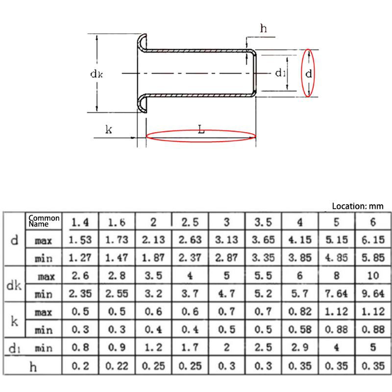 Bộ Đinh Tán M0.9 M1.3 M1.5 M1.7 Mix Bằng Đồng Chuyên Dụng Cho Bảng Mạch Điện