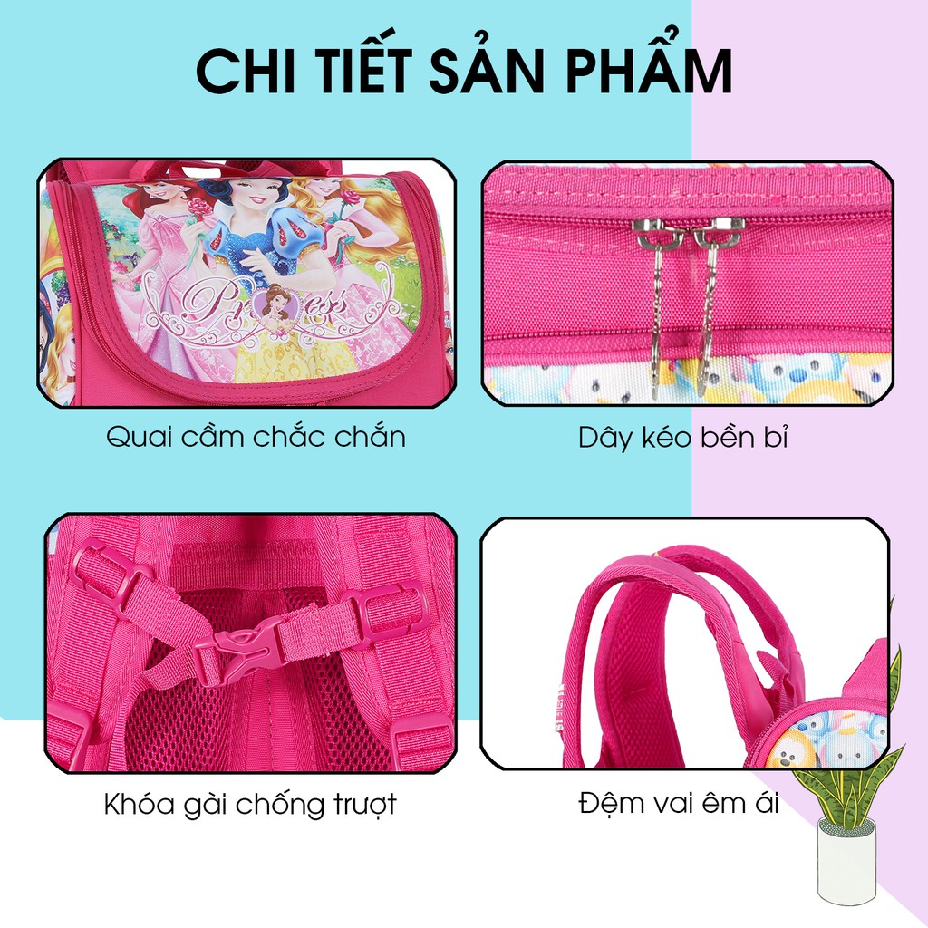 Cặp Học Sinh Chống Gù MITI C11060W_CC Dành Cho Bé Gái