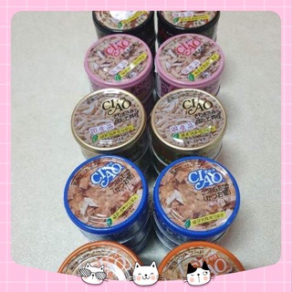 Combo 10 hộp ciao churu 85gr/hộp mix nhiều vị nhập khẩu - pate cho mèo