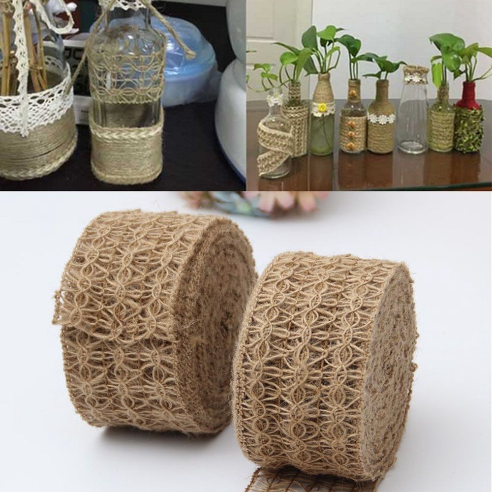 Cuộn dây thừng trang trí đám cưới B 'alison Craft Ribbon Decor Party DIY Wedding Burlap Rope ' '