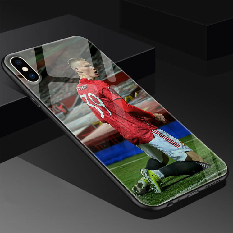 Ốp Độc Apple Iphone Xs In Hình Cầu Thủ Manchester United PHONECASEP Cho 6 6S 7 8 Plus X Xs Xr 11 Pro Max 12 Min
