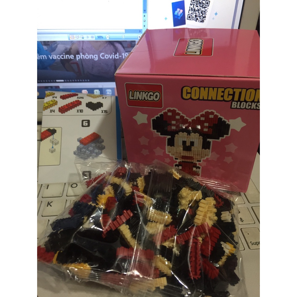 Đồ chơi lego lắp ráp 3D chó cứu hộ 451 miếng