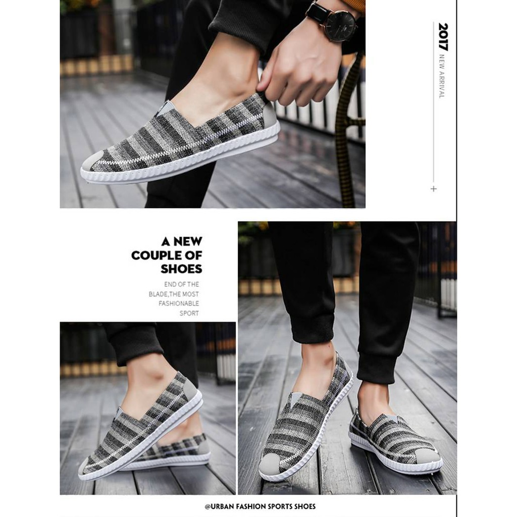 [Mã SKAMLTSM9 giảm 10% đơn 99K] [HOT] Giày lười vải lanh Nam hè 2020 | BigBuy360 - bigbuy360.vn