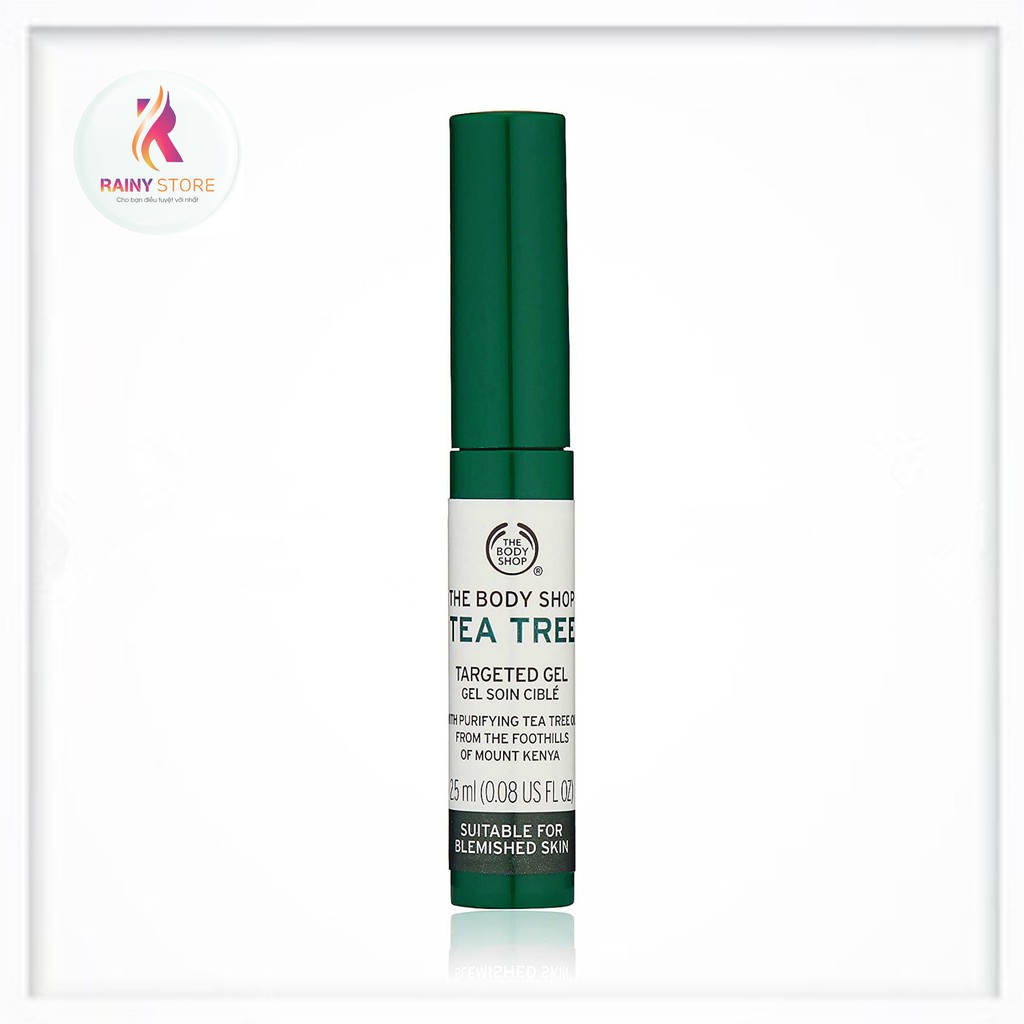 Gel chấm mụn The Body Shop Tea Tree 2.5ml chính hãng Anh