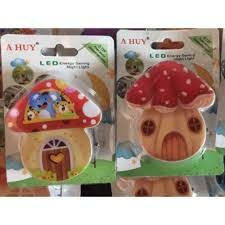 Đèn Ngủ Hình Nhà Nấm Ngộ Nghĩnh