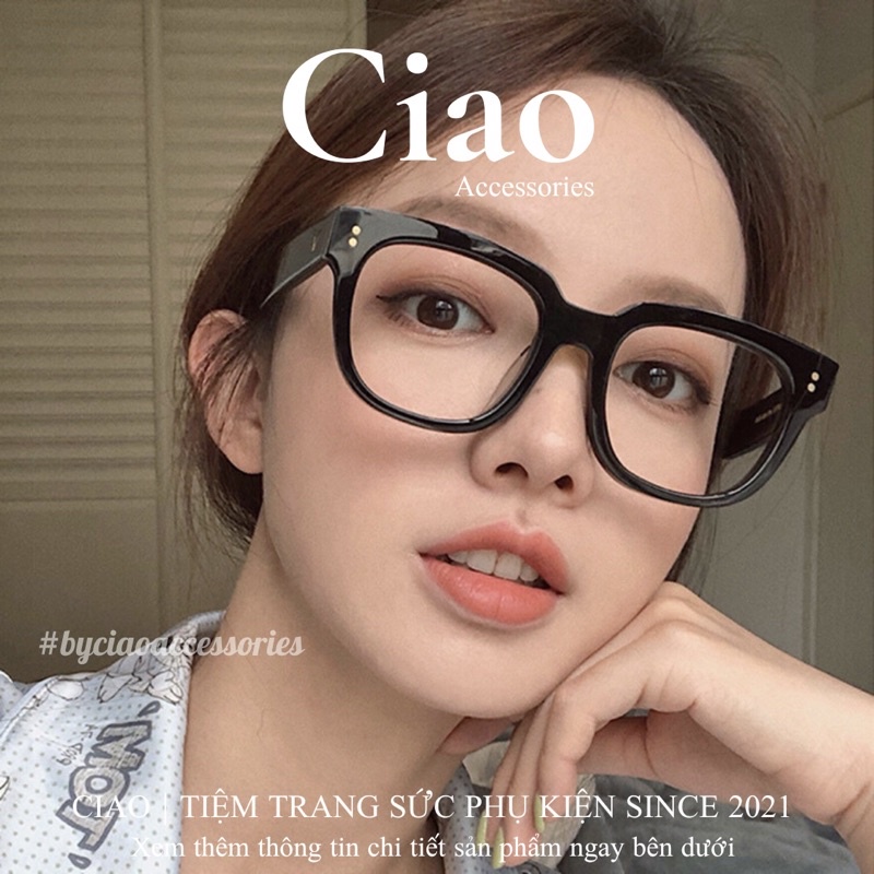 Kính mát/ Kính thời trang thiết kế bản vuông mã 17 trendy Ciao accessories