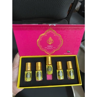 SET  5 CHAI TINH DẦU NƯỚC HOA DUBAI
