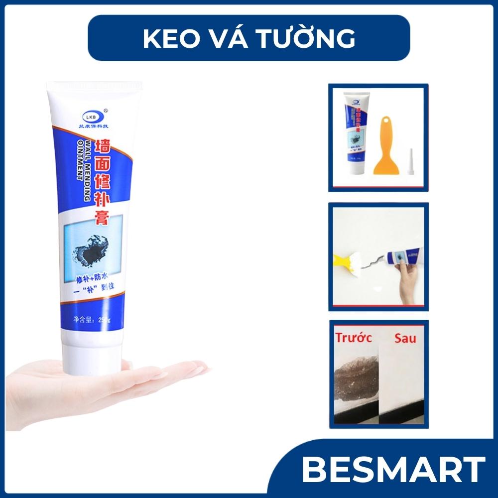 Tuýp Keo Trám Tường Trắng Tặng Kèm Dụng Cụ Trám Besmart