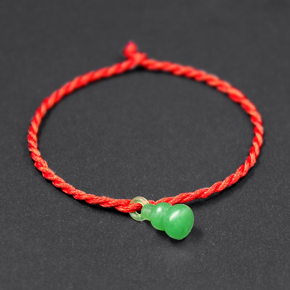 Vòng tay dây thừng mặt hình trái tim/hoa hồng trọng lượng nhẹ làm quà tặng doanh nhân