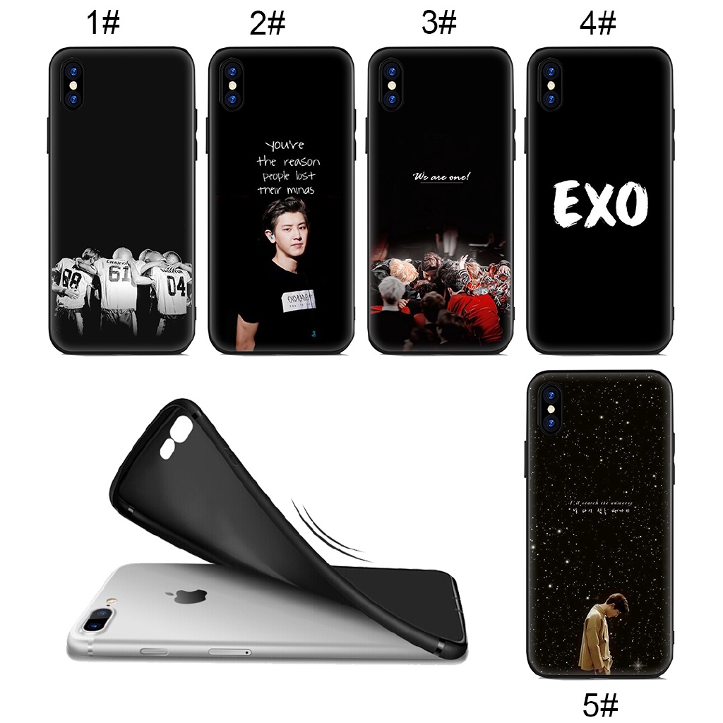 Ốp điện thoại hình nghệ sĩ Chanyeol EXO cho iPhone 5/5S/SE/6/6S/6P/6SP/7/7P/8/8P/X/XS/XR/XS MAX
