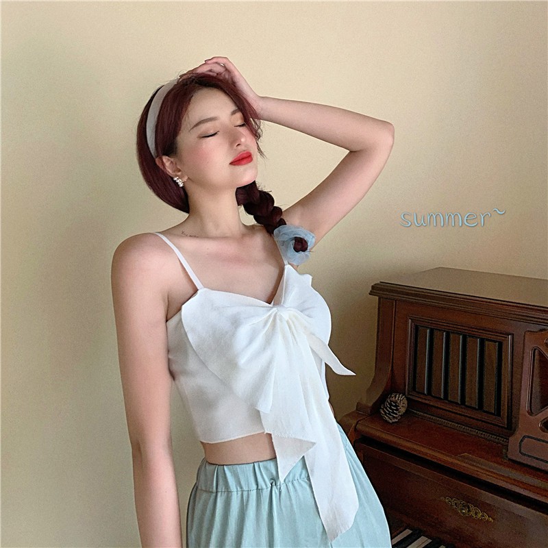 Cocory vn Áo Croptop Dáng Ôm Trễ Vai Quyến Rũ Thời Trang Cho Nữ