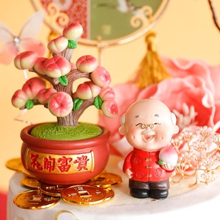 Chậu cây quả chibi dễ thương 10cm