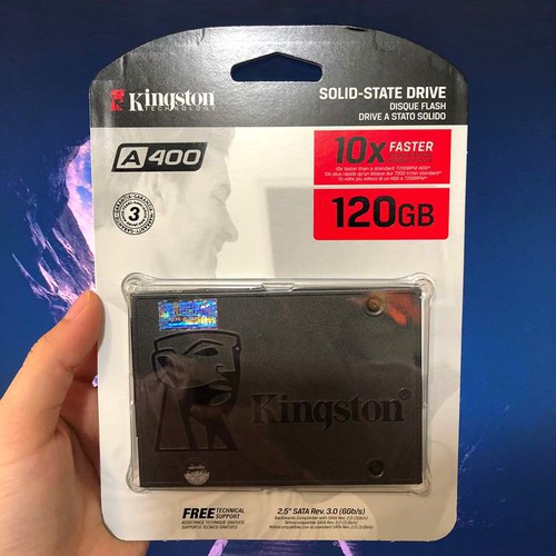 Ổ cứng SSD Kingston A400 120GB 2.5 inch SATA3 Bảo hành 36 tháng