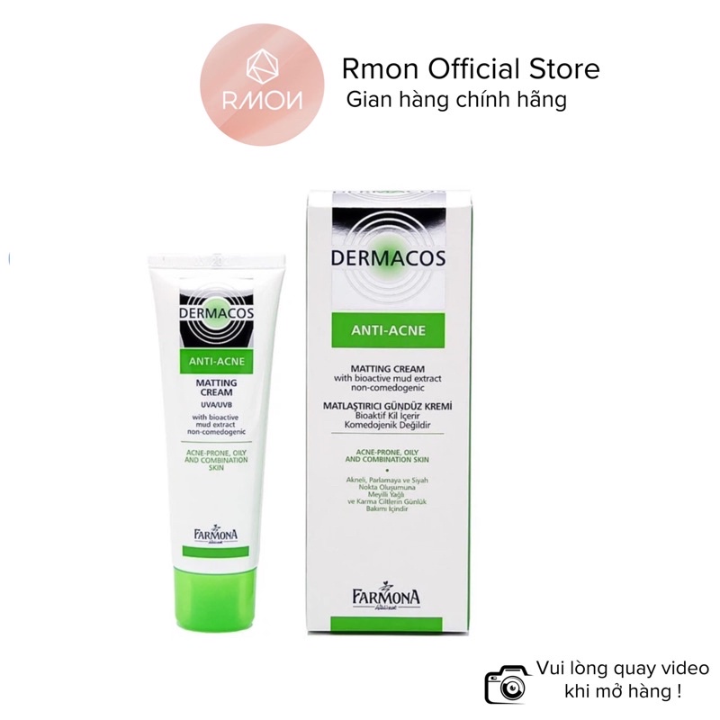 Kem Dưỡng Dermacos Anti Matting Cream kiềm dầu 50ml