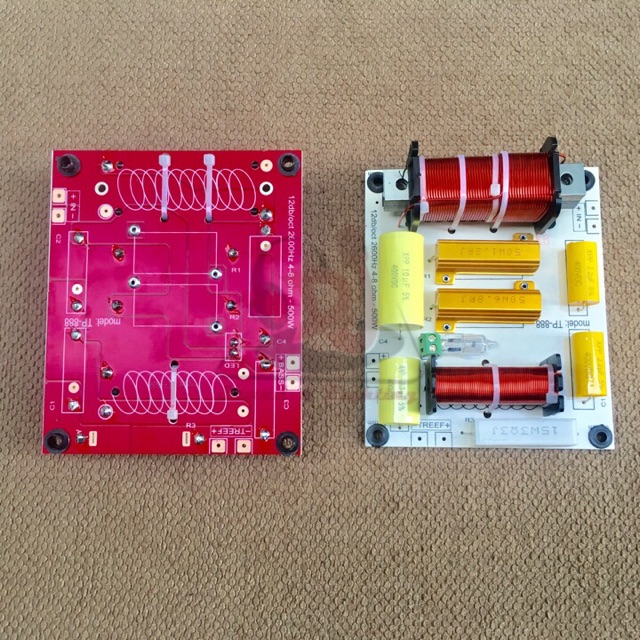 Mạch phân tần loa full đơn  Array TP 888 02 cái thích hợp cho dòng loa bass treble từ neo, dùng cho các dòng loa