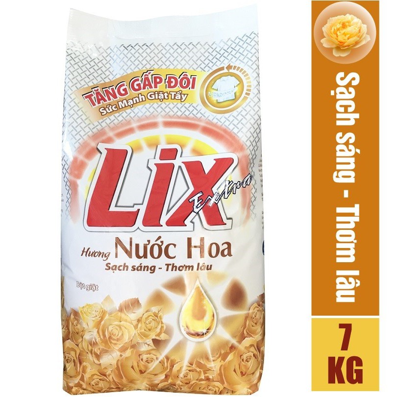 Bột giặt LIX extra hương nước hoa 7kg EH070