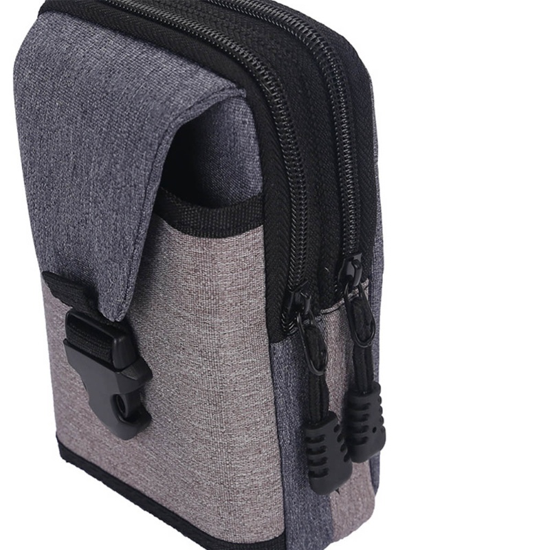 Túi Canvas Đeo Hông Đựng Điện Thoại Phong Cách Vintage Cho Nam