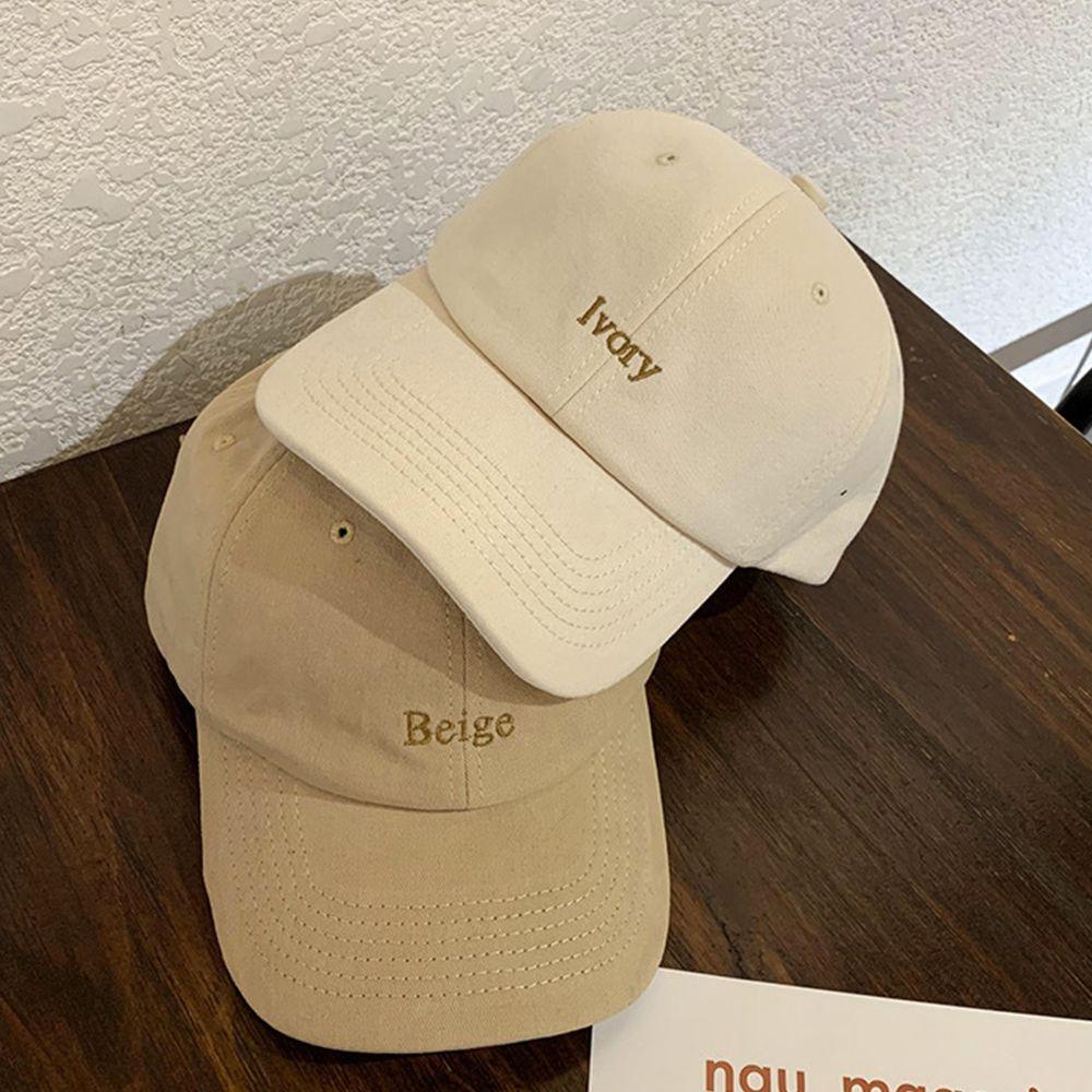 Mũ Lưỡi Trai Thêu Chữ VANES1 Phong Cách Retro Hàn Quốc