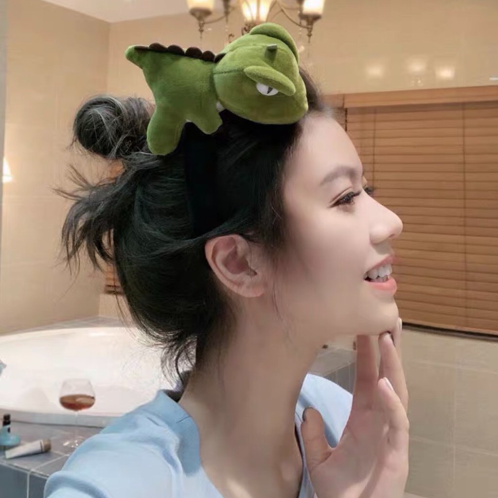 Bờm tóc, Cài tóc khủng long siêu đẹp thời trang Hàn Quốc DAHABO BT08