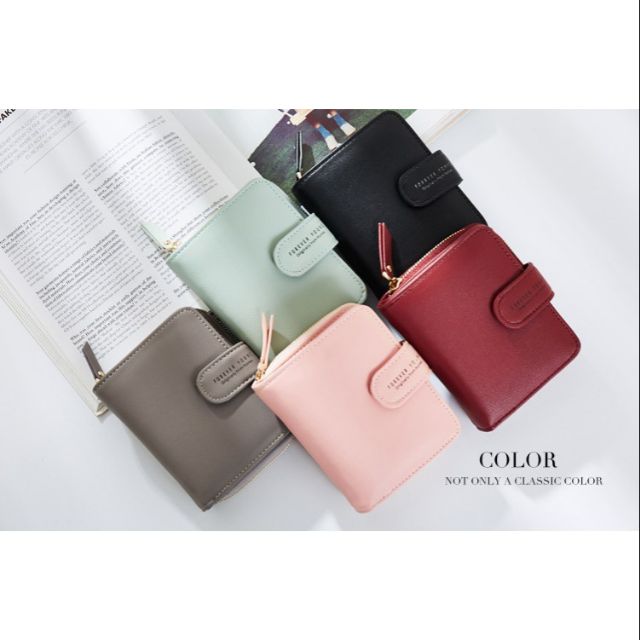 Ví nữ ngắn khoá mini