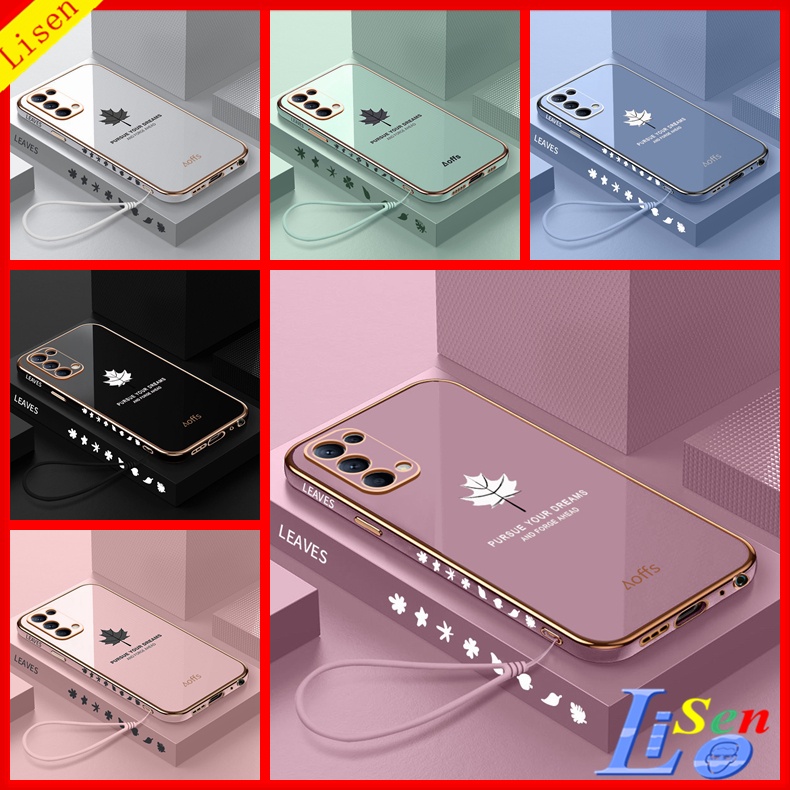ốp lưng OPPO Reno 5 Ốp Điện Thoại Silicone Thẳng Bảo Vệ Camera Cho OPPO Reno 5 pro FY