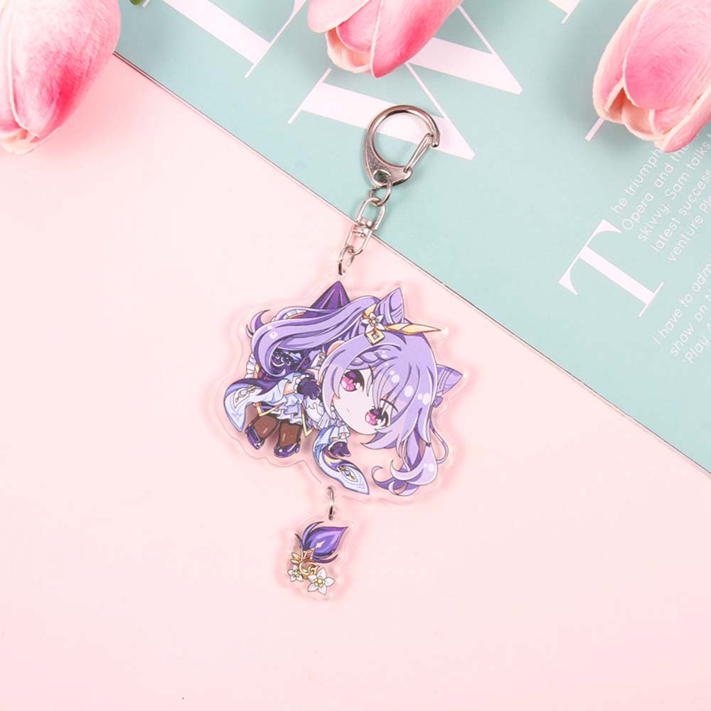 Móc Chìa Khóa Họa Tiết Hoạt Hình Anime Dễ Thương Bắt Mắt