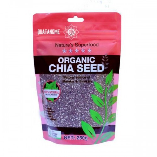 Hạt chia Úc hữu cơ Healthy Food Organic Chia Seed Orange Bag 250g