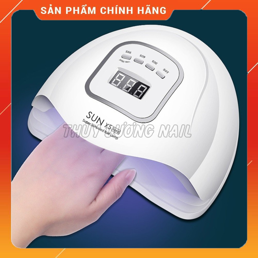 Máy hơ gel SUN X5 MAX, 45 bóng, nhanh khô, chuyên dùng làm nail, bảo hành 3 tháng (1 đổi 1 trong 7 ngày đầu)