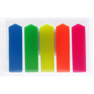 Giấy note 5 màu nhựa mũi tên