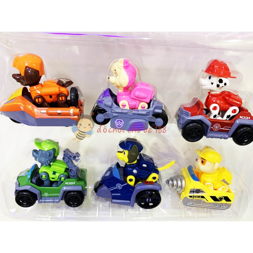 Đồ chơi đội chó cứu hộ Paw Patrol khớp cử động