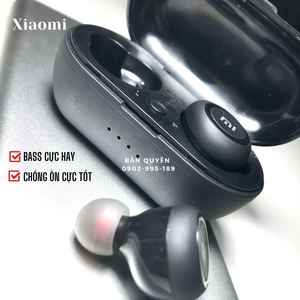 Tai nghe bluetooth Xiaomi - Airdots redmi 2 - bluetoth Thể thao -Bass cực hay⚡