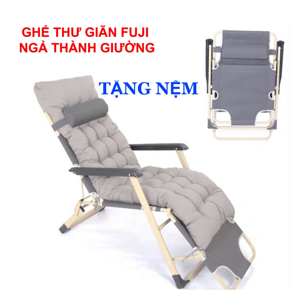 Ghế ngả thành giường đa năng FUJI VIP2,nhỏ gọn,tiện lợi,dễ dàng di chuyển