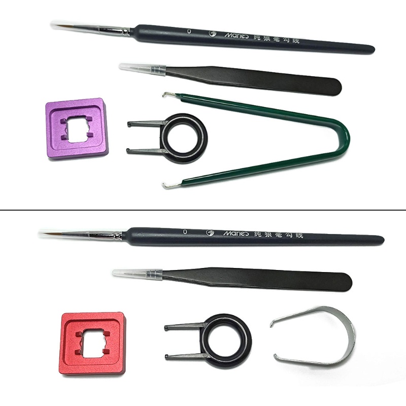 Set 5 dụng cụ kiểm tra công tắc nút bàn phím Gateron Kailh Cherry MX
