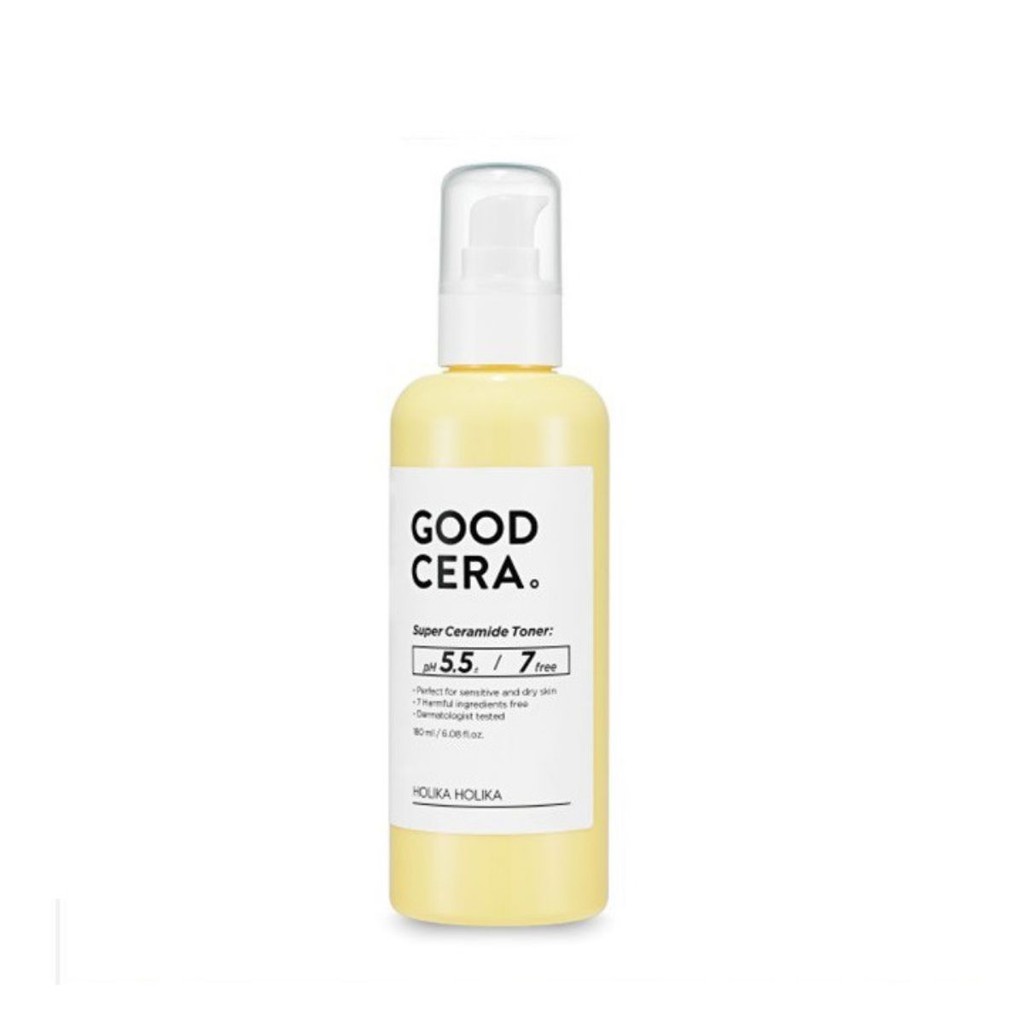 Nước Hoa Hồng 🎁FREESHIP🎁 Cân Bằng Dưỡng Ẩm Da Holika Good Cera Super Ceramide Toner 180ml