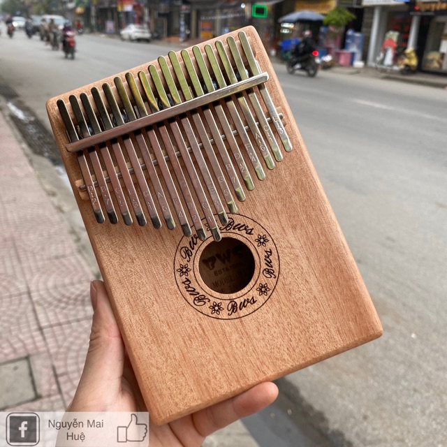 Đàn kalimba BWS 17 phím ( tặng đủ phụ kiện - bao test )