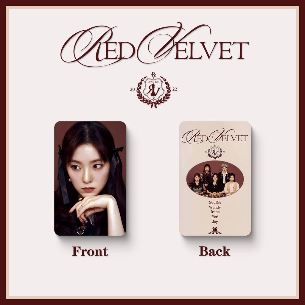 Red Velvet 2022 SEASON'S GREETINGS Photocard Official Card