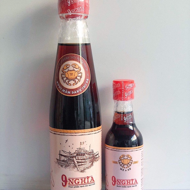 Nước mắm 9 Nghĩa 35 độ đạm cho bé